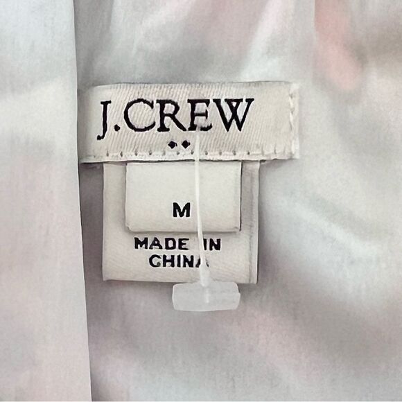 J.Crew Lace-up printed dress 3/4 sleeves size M - Picture 6 of 7